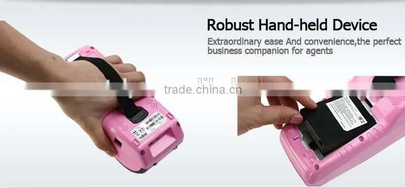 Telpo300c Mobile Payment/lottery handheld gprs pos terminal with sdk