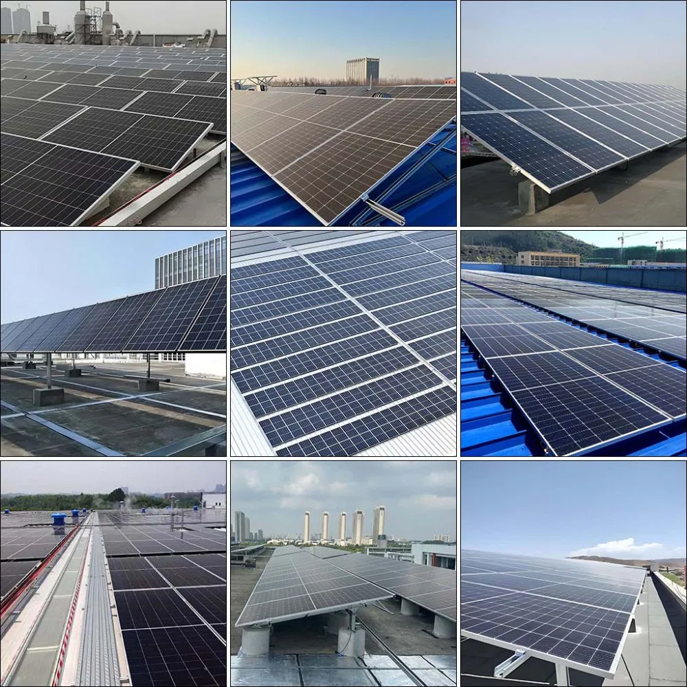 Commercial Rooftop Solar PV System with Battery Storage Solution for Industrial Facilities