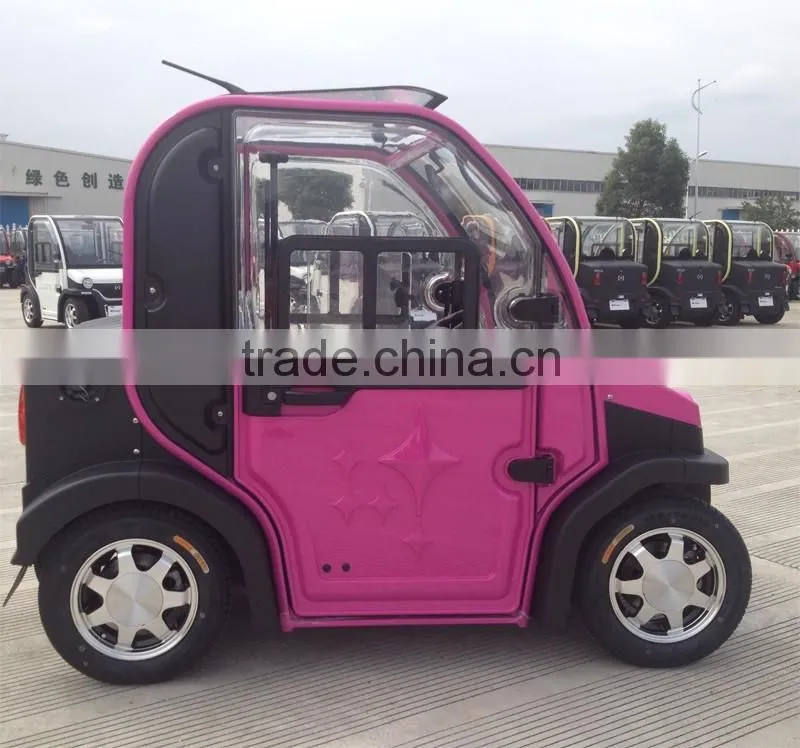 Fast car with electric motor