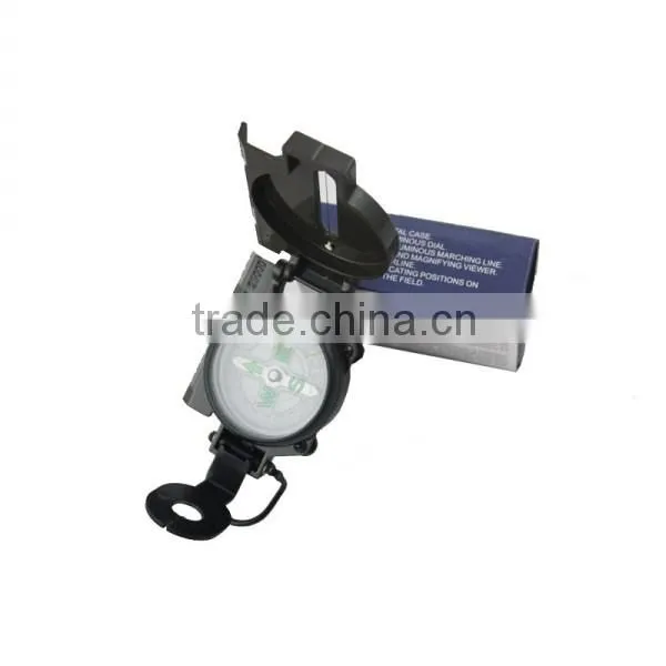 YUETOR Brand Aluminium Lensatic Compass with 1:25000m map scale