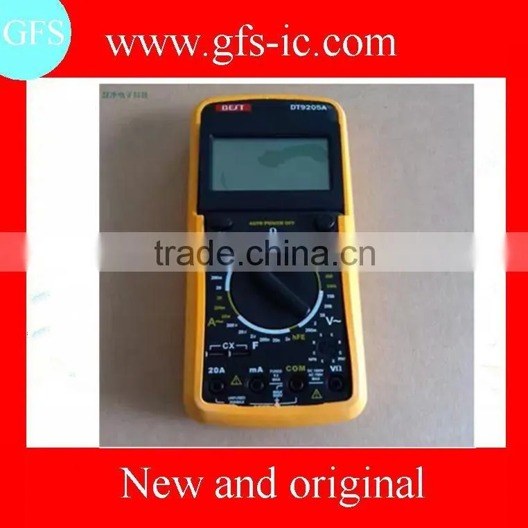 dt9205a Folding large LCD digital multimeter The multimeter with alarm/automatic shutdown/drop set