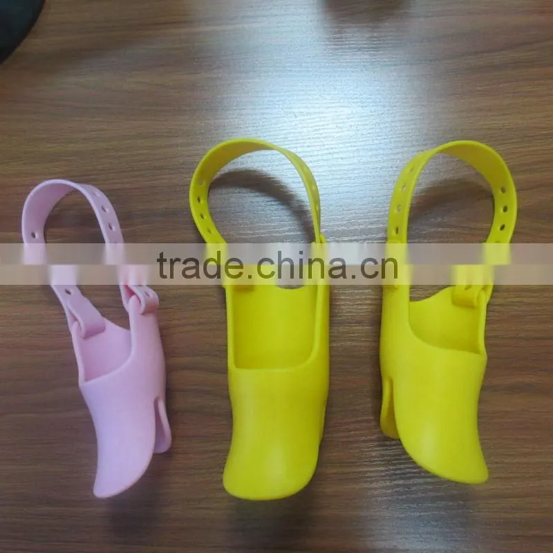 Wholesale 100% food grade silicone fashionable dog muzzle