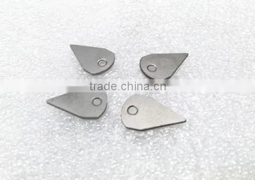 hard alloy brazed tips for wooding cutting