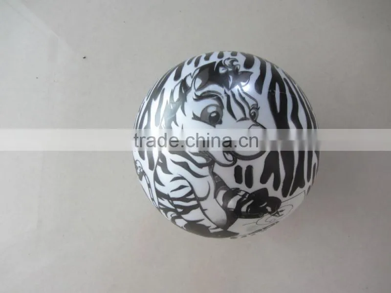 2014 newest one color printed pvc ball for kids