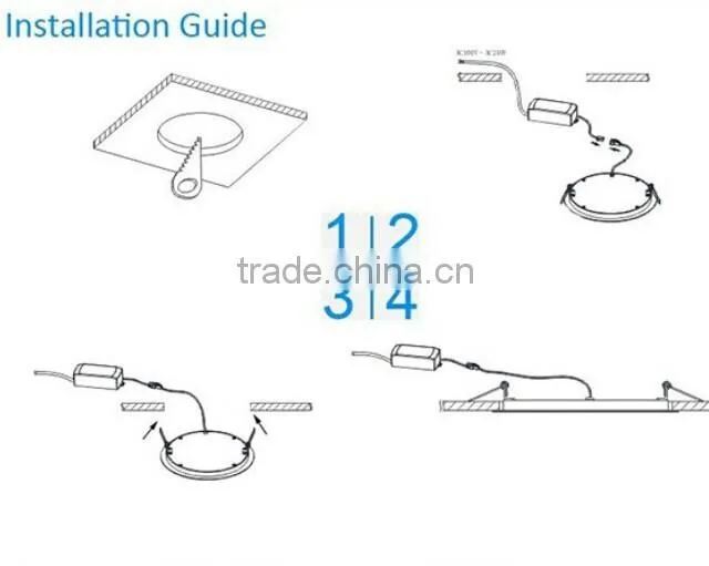 Quality Round LED Panel Light 18W Natural white