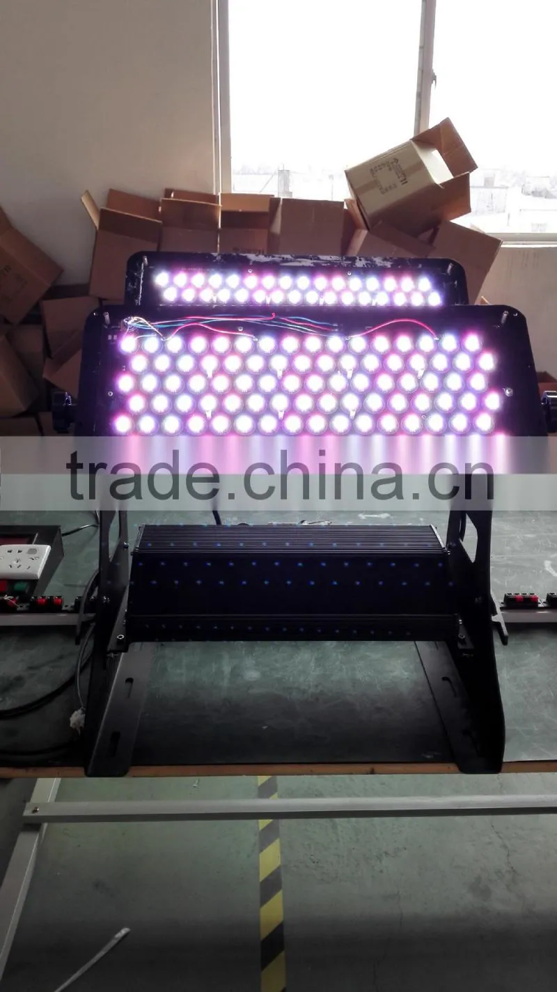 high power huge 550w RGB colour led flood light for bridge/plaza/garden/stage