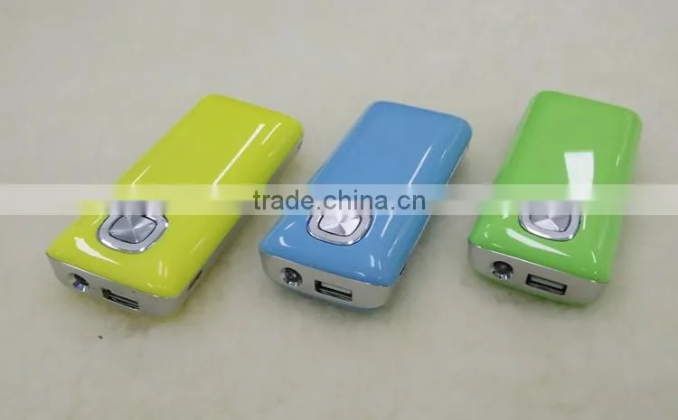 Portable battery charger 5200mAh power bank