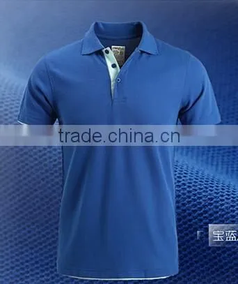 China Supplier 100% Cotton Pique Polo Shirt