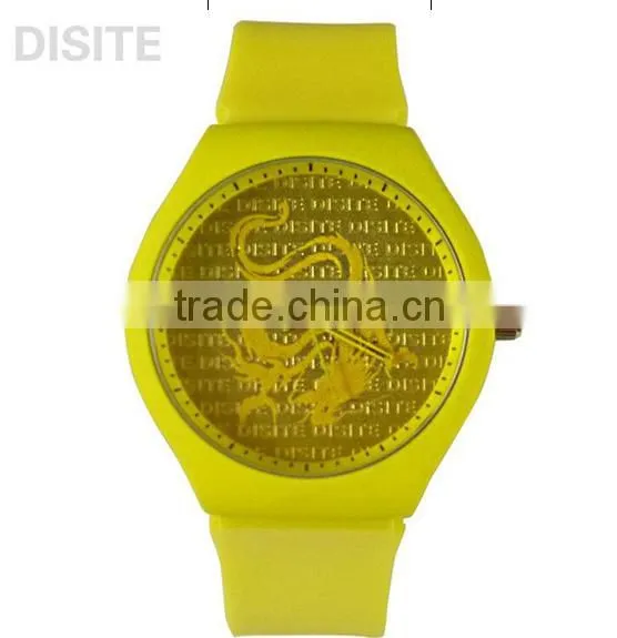 2015 hot selling silicone fashion custom design kids watch factory watches
