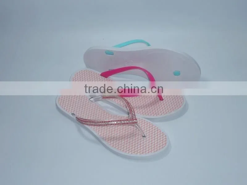 2016 PVC PCU Fashion Lady Summer Flipflops
