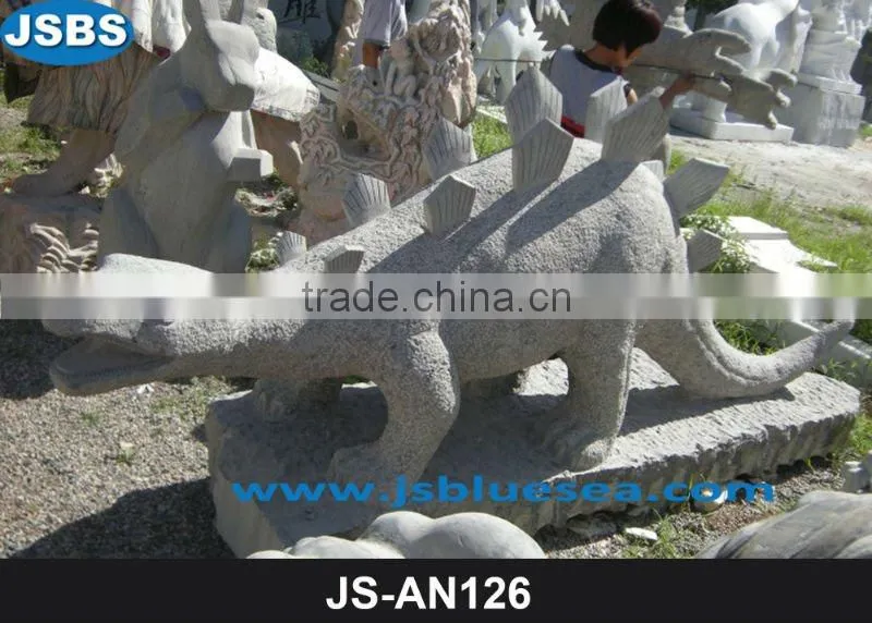 Natural white marble birds statue
