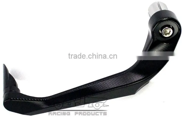 BJ-LG-005 New Arrival Universal 22mm CNC Aluminum Bent Motorcycle Brake Lever Guard