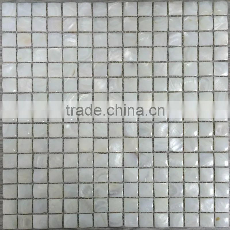 12"x12" white mother pearl shell Mosaic of China Shanghai
