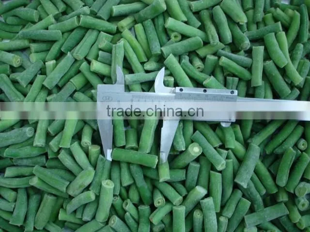 new crop frozen cut green beans