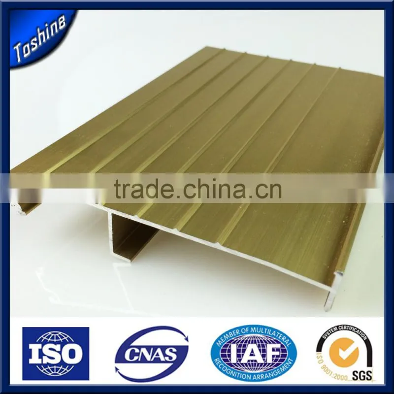 2015 Hot sale aluminum profiles with anodizing surface from manufacturer