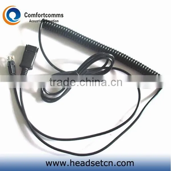Noise canceling Call center telephone headset RJ11
