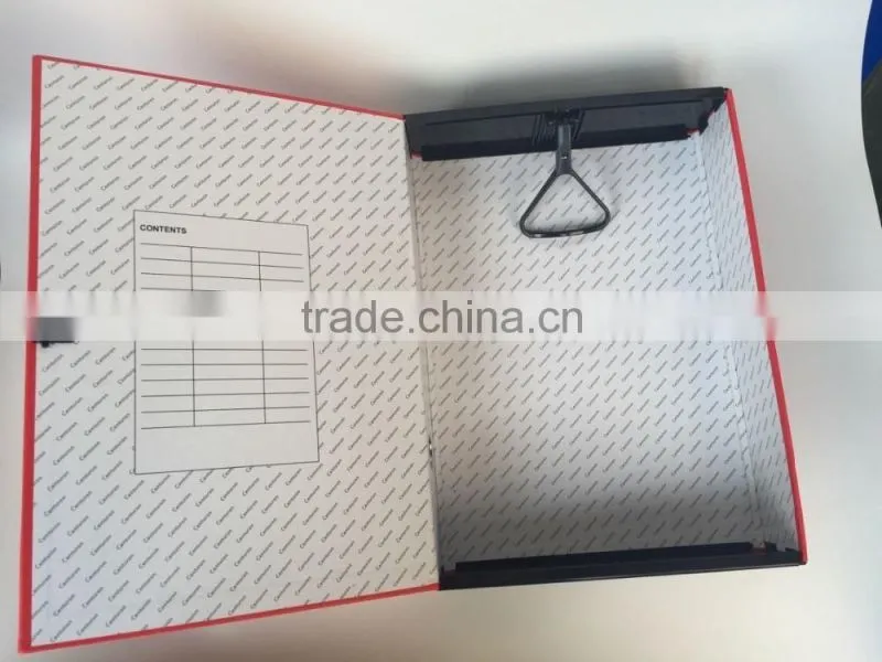 2016 New Style Factory Price Paper FC 3inch Box File