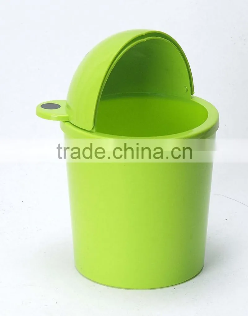 Animal design trash can, Frog shaped cartoon plastic garbage can