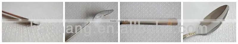Eco-friendly finely processed tableware spoon