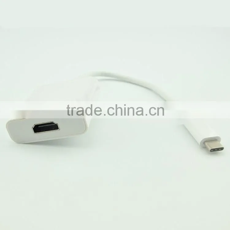 Manufacture male to female c type usb to hdmi converter cable for mobile phone accesories
