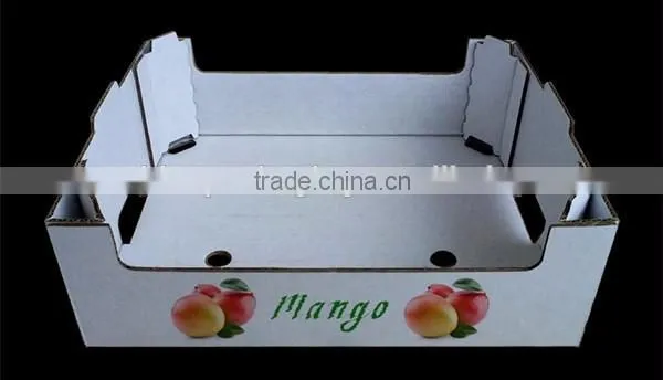 Best quality corrugated mango packing box
