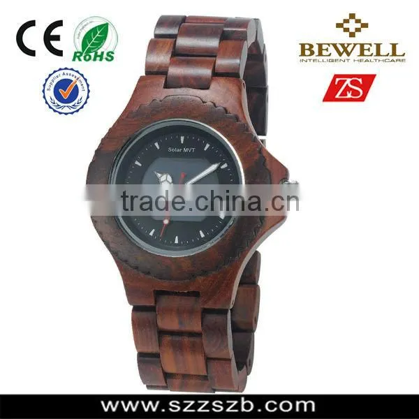 Top sale Elegance Fashion charming competitive price men waterproof wood watch