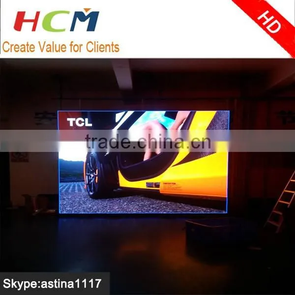 Super light full color HD p3.9mm p4.8mm LED video wall panel/display screen on sale