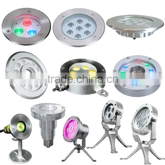 316 SS RGB Pool Light Led IP68 Underwater Swimming Pool Led Light with DMX512