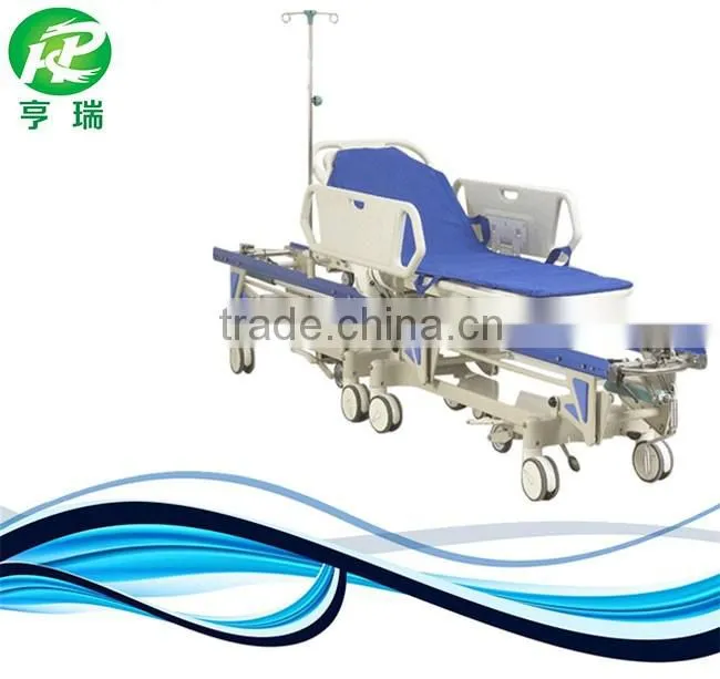 ABS ambulance stretcher / medical patient transfer stretcher with wheels