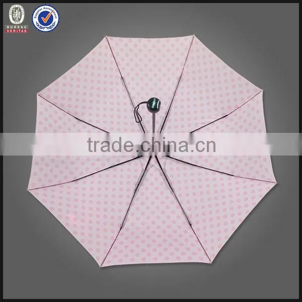 Newly Three Folding Mini Sex Beautiful Girl Picutre Full Body Umbrella