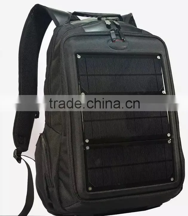 Waterproof High Efficient 10w Convenient Solar Charger Bagpack For Mobile Phone Iphone Digital Camera MP3 MP4 GPS