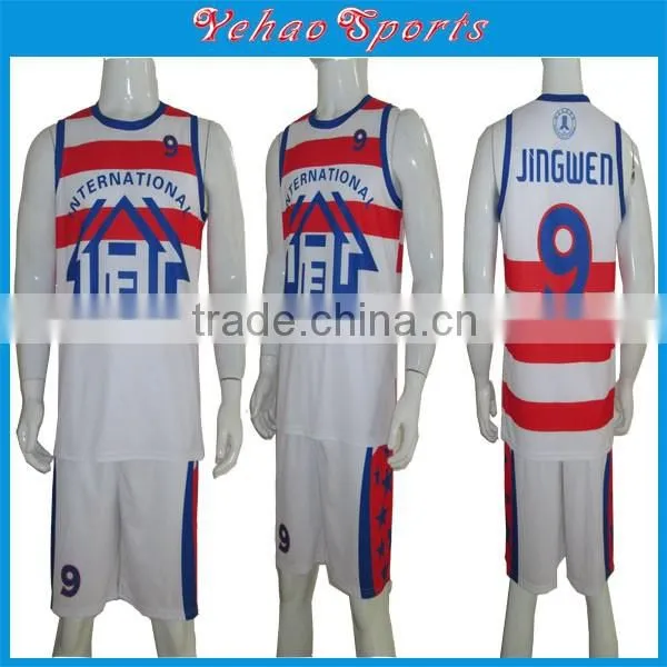 reversible custom basketball set ,wholesale sublimation basketball uniform jersey