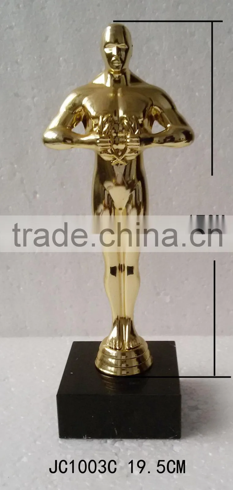 gift oscar,oscar trophy, plastic trophy, plastic oscar with marble base