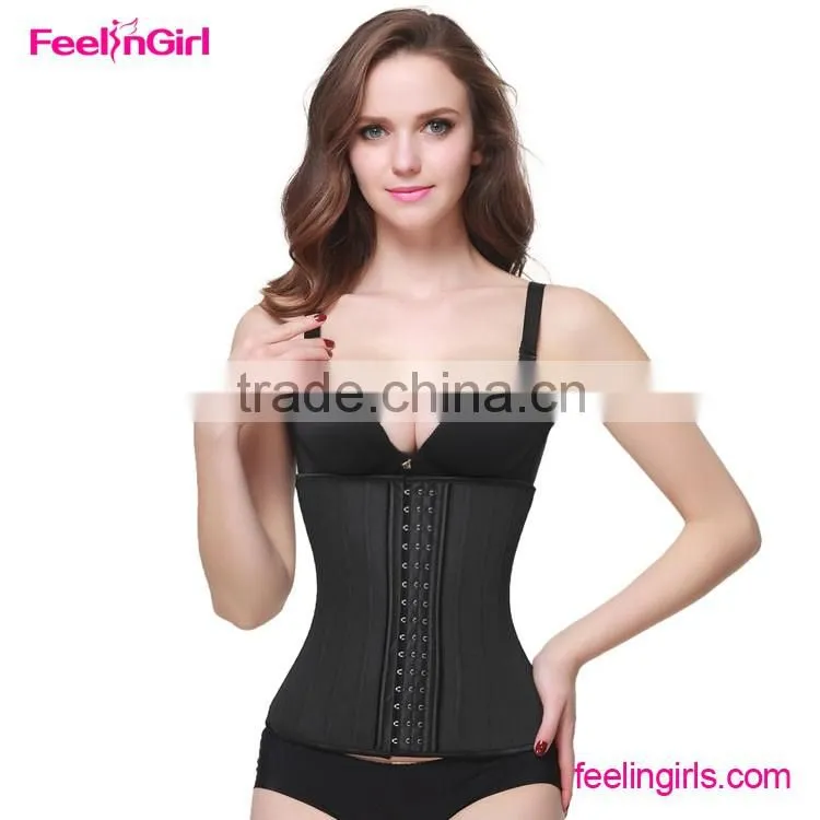 fast delivery 25 steel bone waist cincher for adults