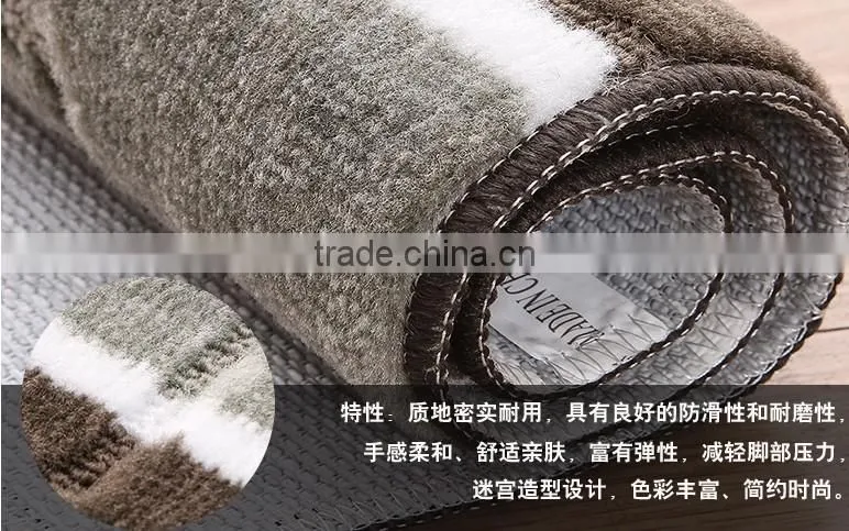 Hot selling in Russia anti-slip polypropylene fiber floor mat