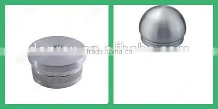 stainless steel small size round end cap for bar