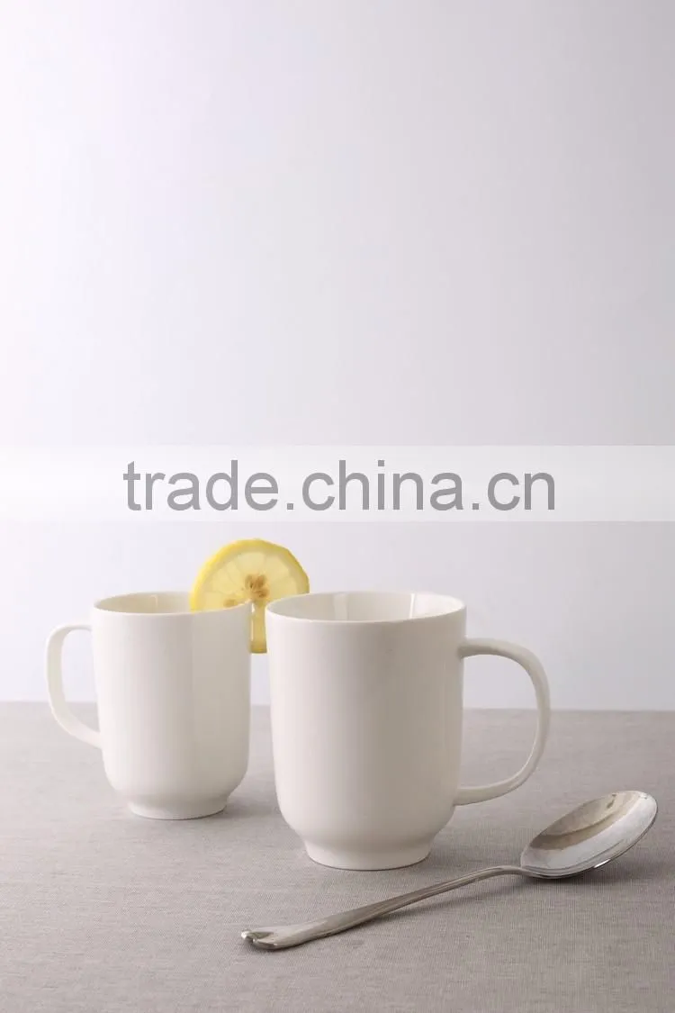 plain bone china coffee mug for restaurant