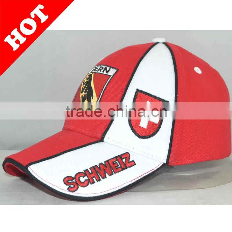 2014 6 panels cotton football cap
