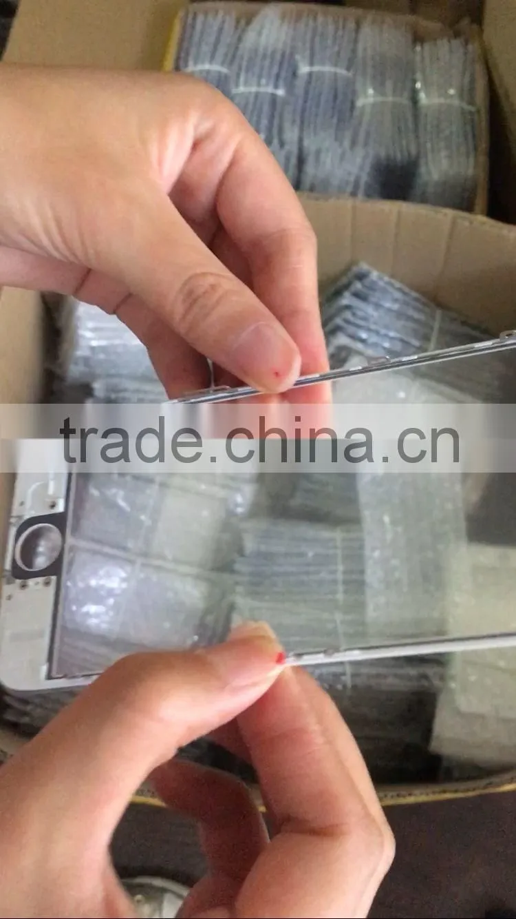 Factory for iPhone 6 glass + frame + OCA support by cold glue press technical