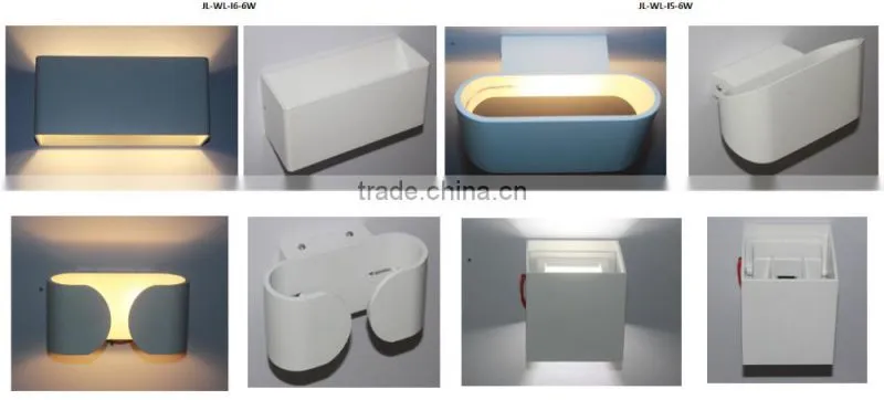 2015 NEW CE Rohs White led reading light wall mounted