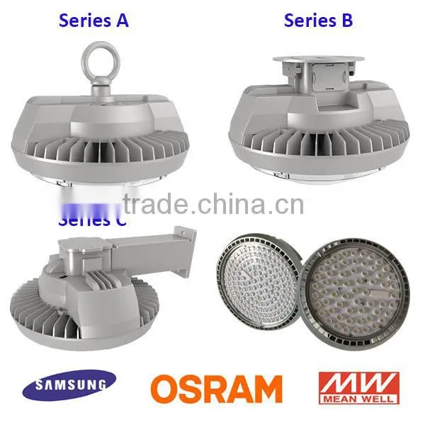 5 years warranty Samsung leds 100W led high bay light with meanwell driver