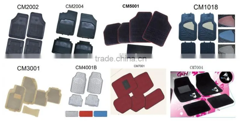 Wholesale Factory Custom Eco-friendly cheap decorative car floor mats