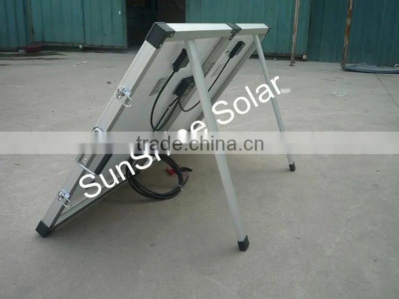 60W*2 Portable Solar Panel Kit for camping
