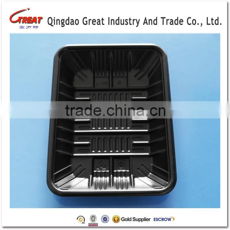 Hotsale Food Plastic Tray Supermarket Food use