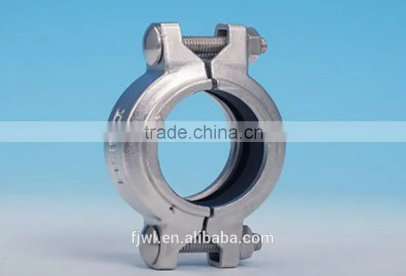Hot sale SS304/316L stainless steel pipe fitting clamp