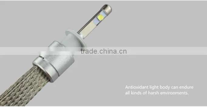 New Products H3 H7 H4 H11 H13 9005 9006 9004 9012 High Power 4800lm H1 Car LED lights Led Headlight
