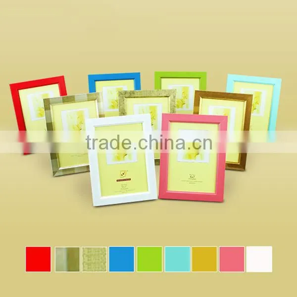 Custom Wood Colorful Photo Frame