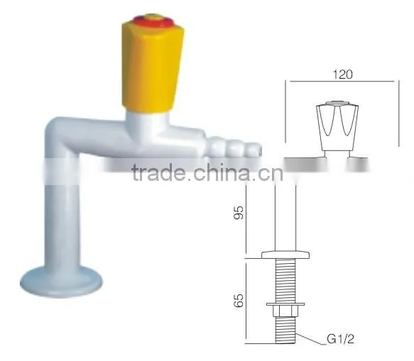 Single way lab fittings gas tap/outlet
