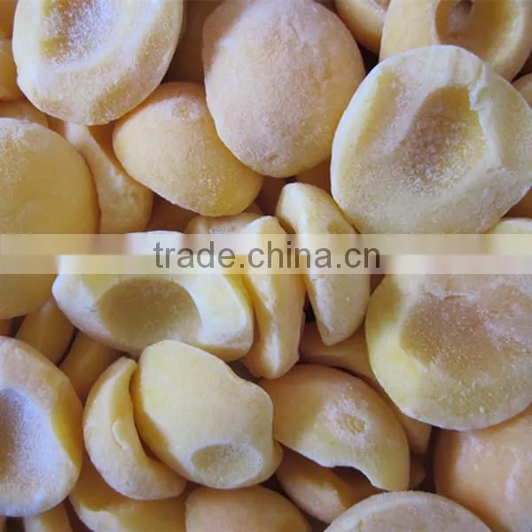 Chinese Iqf Frozen Half Peach Yellow Frozen Peach Half Hot Sale Peach Half In Frozen