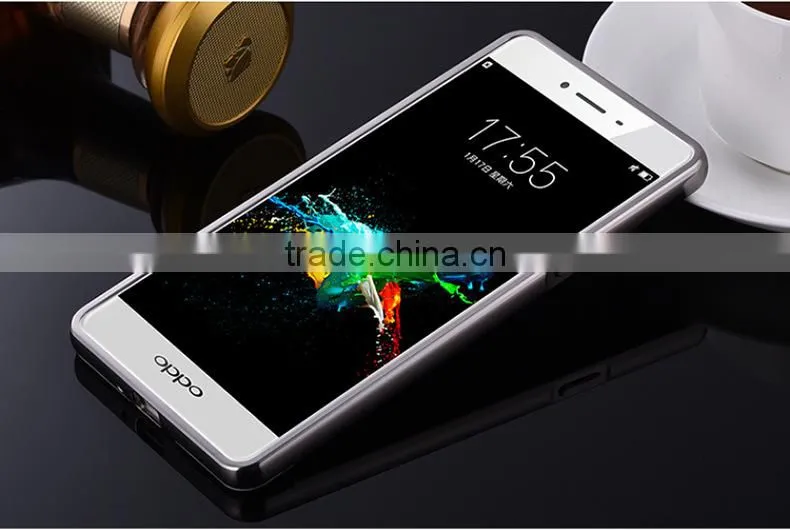 High Quality Aluminum Bumper Mirror Phone Case Cover For OPPO A53